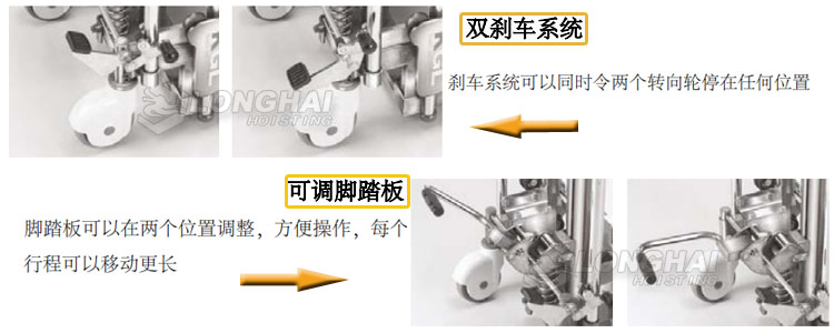 Bishamon不銹鋼平臺式堆垛機細節(jié)圖