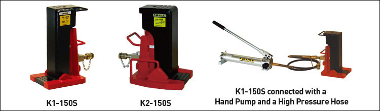 K S系列爪式千斤頂組成
